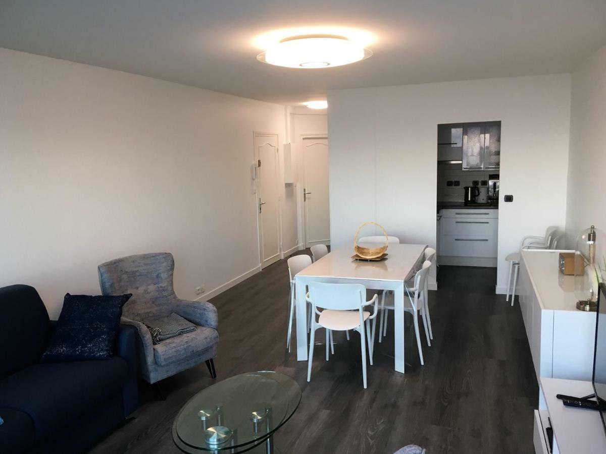 SPLENDIDE T3 DE 70m2 VUE MER A 2 MINUTES DU CENTRE-VILLE Le Touquet Eksteriør bilde
